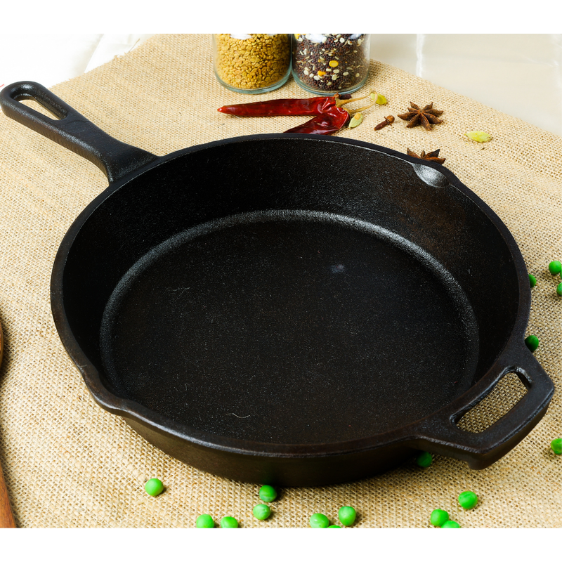 Castrong Handmade Cast Iron Skillet Fry Pan