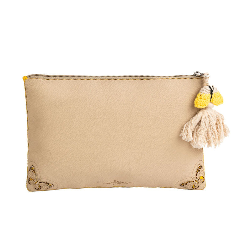 Upcycled Artisan Clutch – Stylish and Sustainable