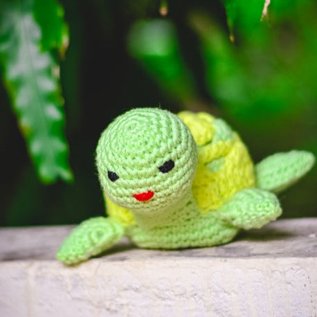 Tory Turtle Handcrafted Crochet Soft Toy