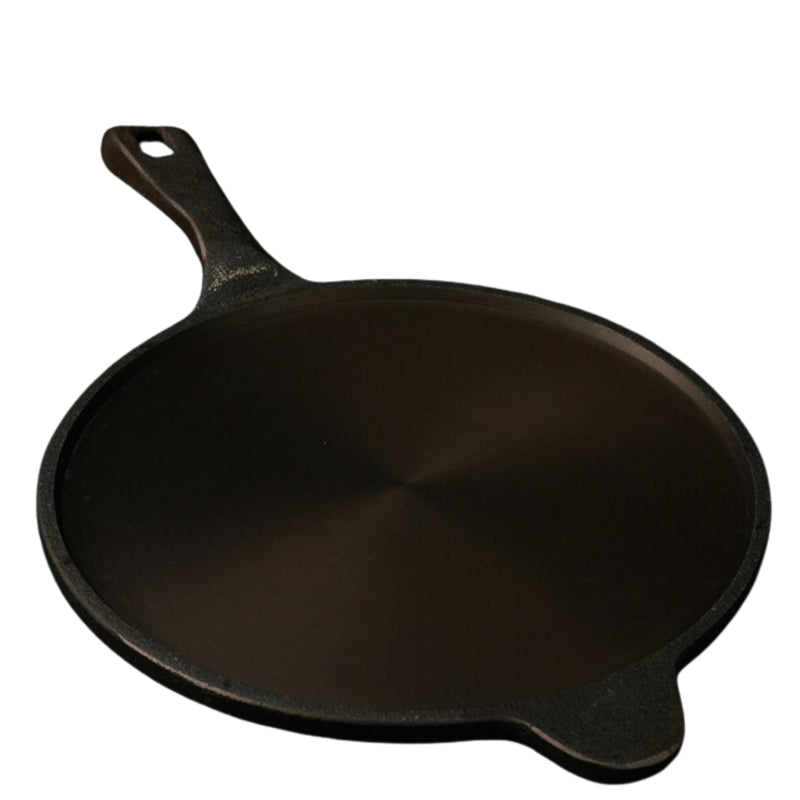 Handmade Cast Iron Combo (Kadai + Roti/ Dosa Tawa + Skillet)