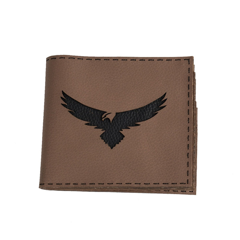 Bird Embellished Designer Wallet – Crafted from Upcycled Fabric