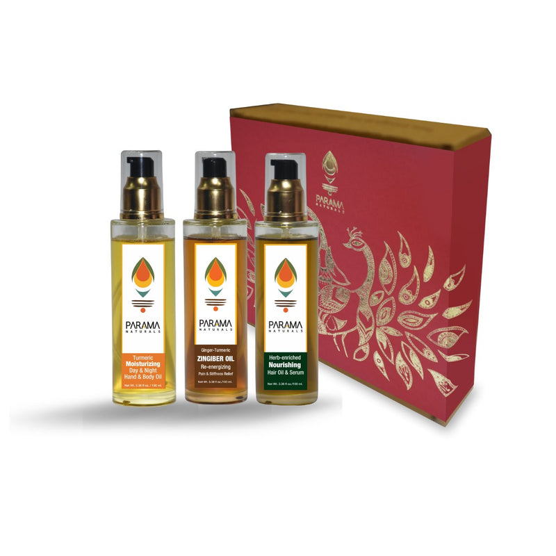 Abhyanga Collection (Protecting Turmeric) - Large | Verified Sustainable Gift Giving on Brown Living™