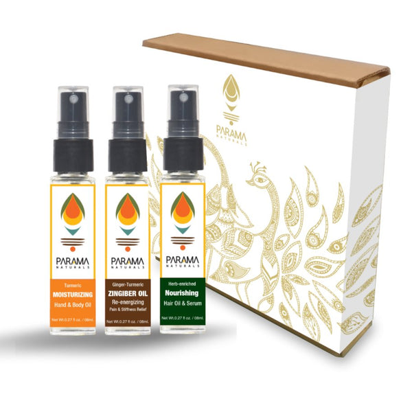 Abhyanga Self Care Collection (Protecting Turmeric) - Mini | Verified Sustainable Gift Giving on Brown Living™