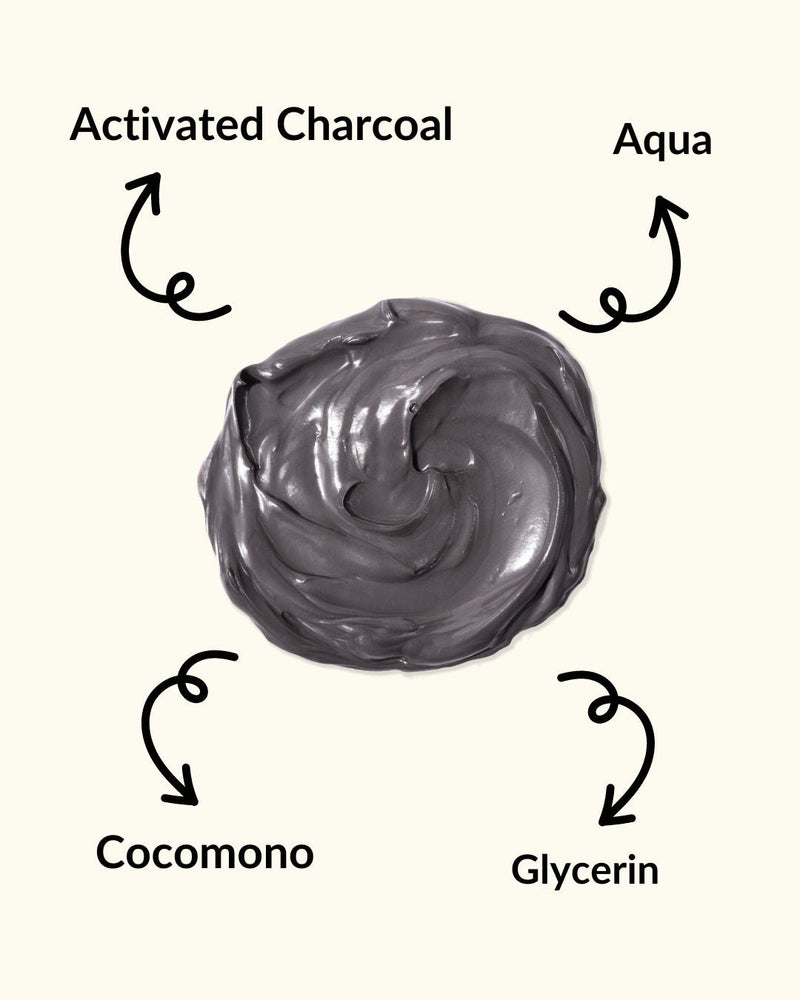 Activated Charcoal Deep Cleansing Homemade Facewash 100 Ml | Verified Sustainable Face Wash on Brown Living™