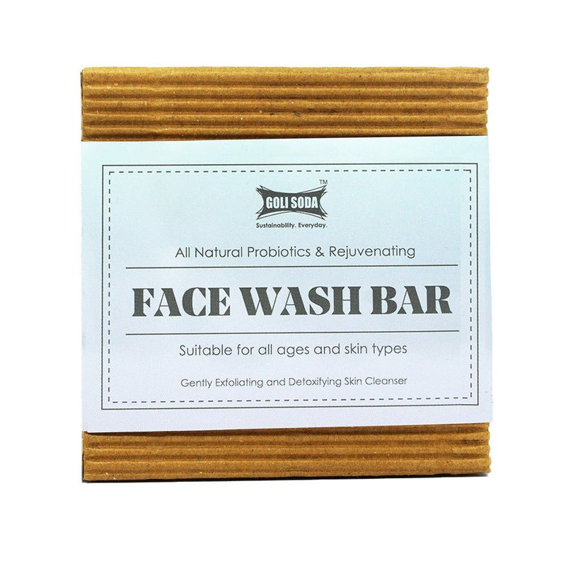 All Natural Probiotics & Rejuvenating Face Wash Bar (Pack of 2) | Verified Sustainable Face Wash on Brown Living™