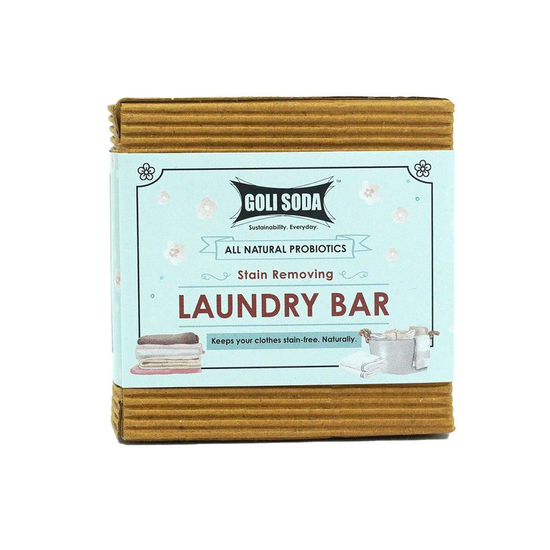 All Natural Probiotics Stain Removing Laundry Bar | Verified Sustainable Cleaning Supplies on Brown Living™