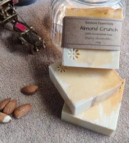 Almond Crunch Handmade Soap | Verified Sustainable Body Soap on Brown Living™