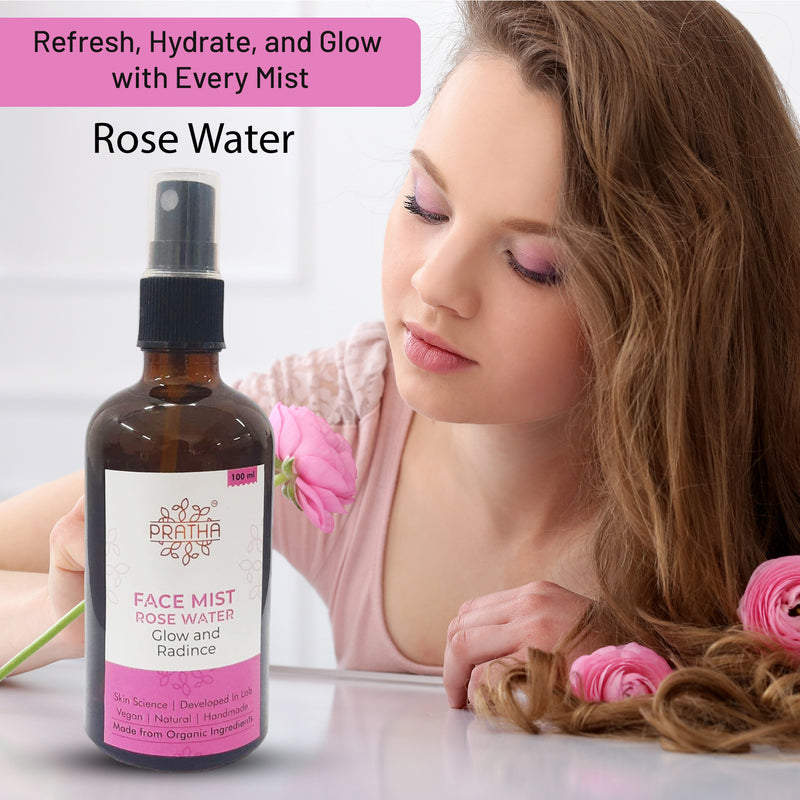 Facial Tonic Mist | Pure Rose Water Pack of