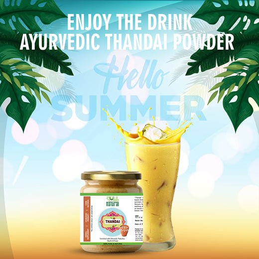 Ayurvedic Thandai Powder | Aids Digestion | 100 g | Verified Sustainable Health & Energy Drinks on Brown Living™