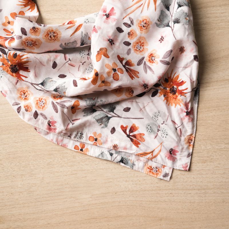 Bamboo Bliss Printed Bandana | Verified Sustainable Womens Accessories on Brown Living™