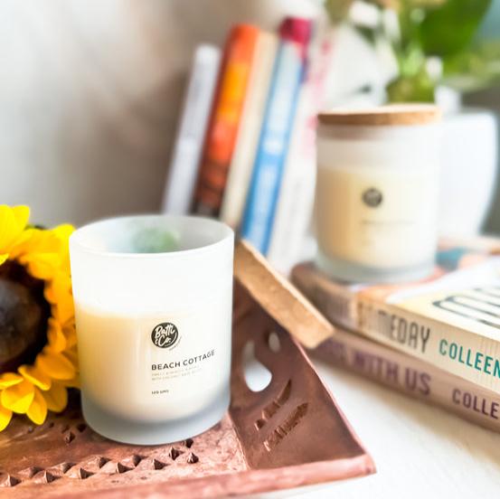 Beach Cottage Soy Candle - Pack of 1 | Verified Sustainable Candles & Fragrances on Brown Living™