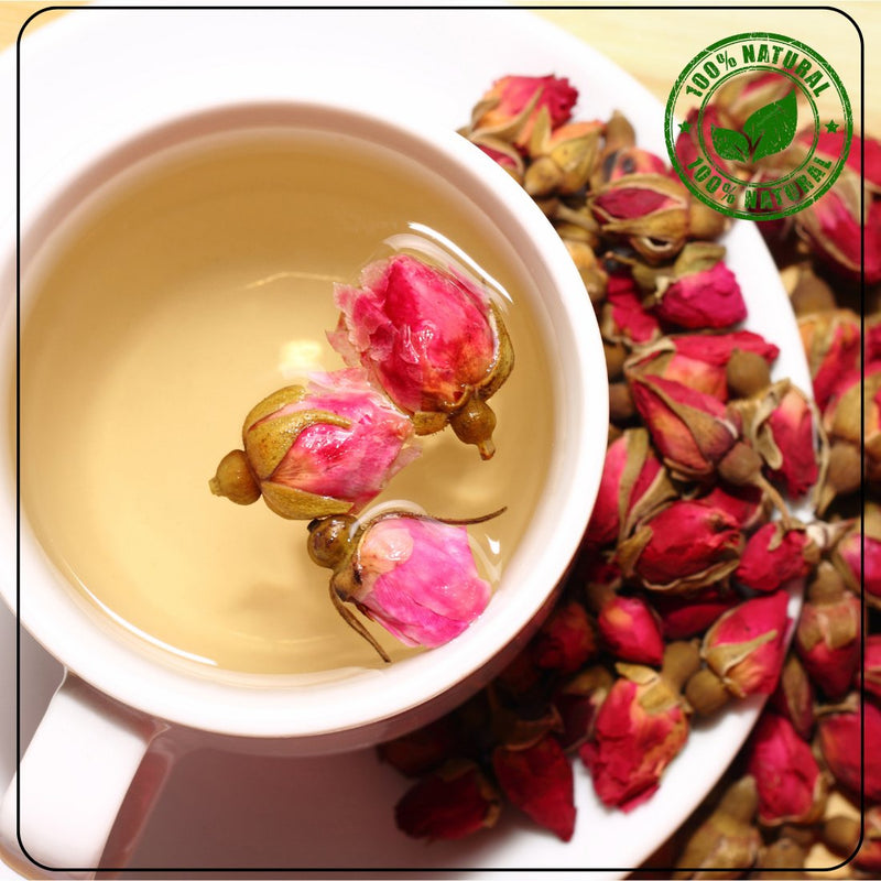 BEAUTEA- China Baby Rose Buds Decaf Tisane- 50 g | Verified Sustainable Tea on Brown Living™