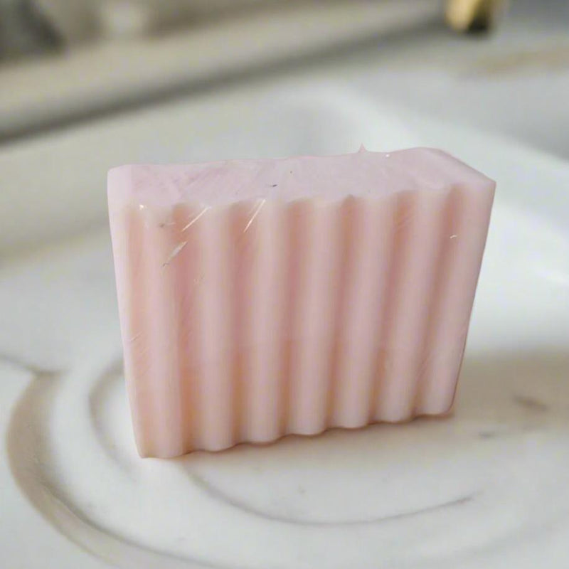 Berry Blush Shea Butter & Goat Milk Soap 100 g | Verified Sustainable Body Soap on Brown Living™