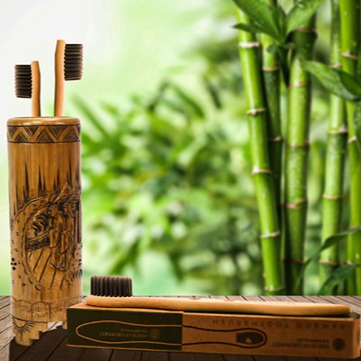 Biodegradable Bamboo Tooth Brush for Adults | Verified Sustainable Tooth Brush on Brown Living™