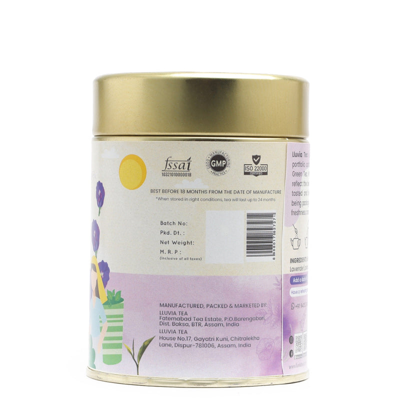 Blue Moon Tea with Lavender- Liver Detox, Improves Digestion & Destress- 50g | Verified Sustainable Tea on Brown Living™