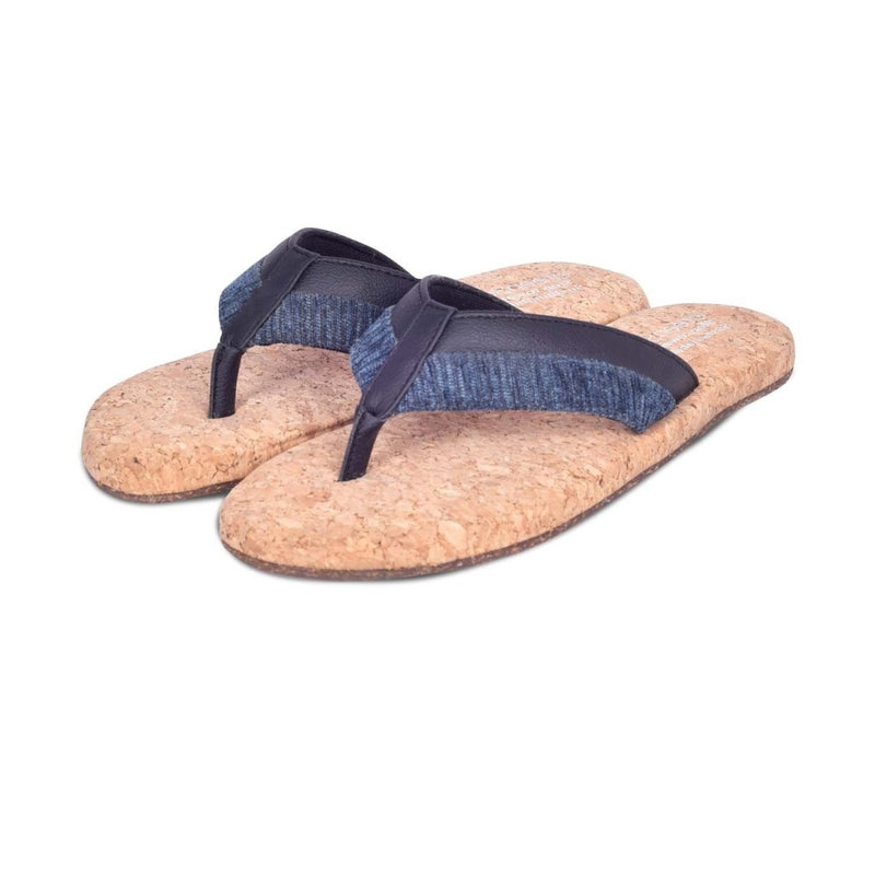 Blue Whale Men's Cozy Slippers | Verified Sustainable Mens Flip Flops on Brown Living™