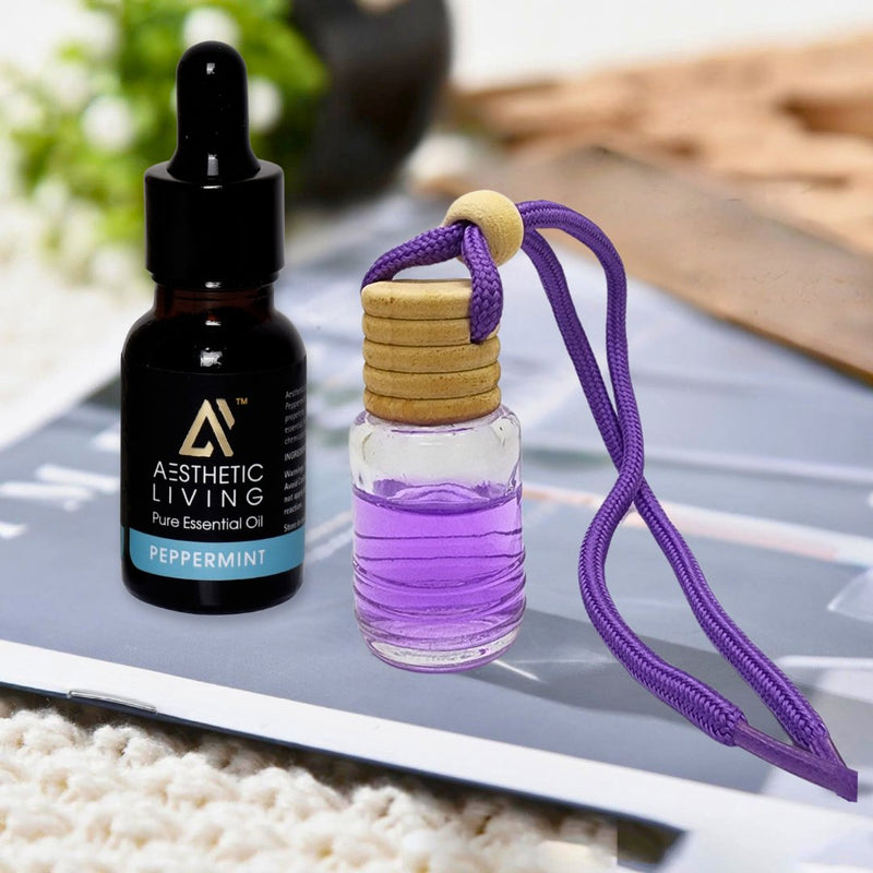 Car Aromatize (10ml) with Essential Oil (15ml) | Verified Sustainable Essential Oils on Brown Living™