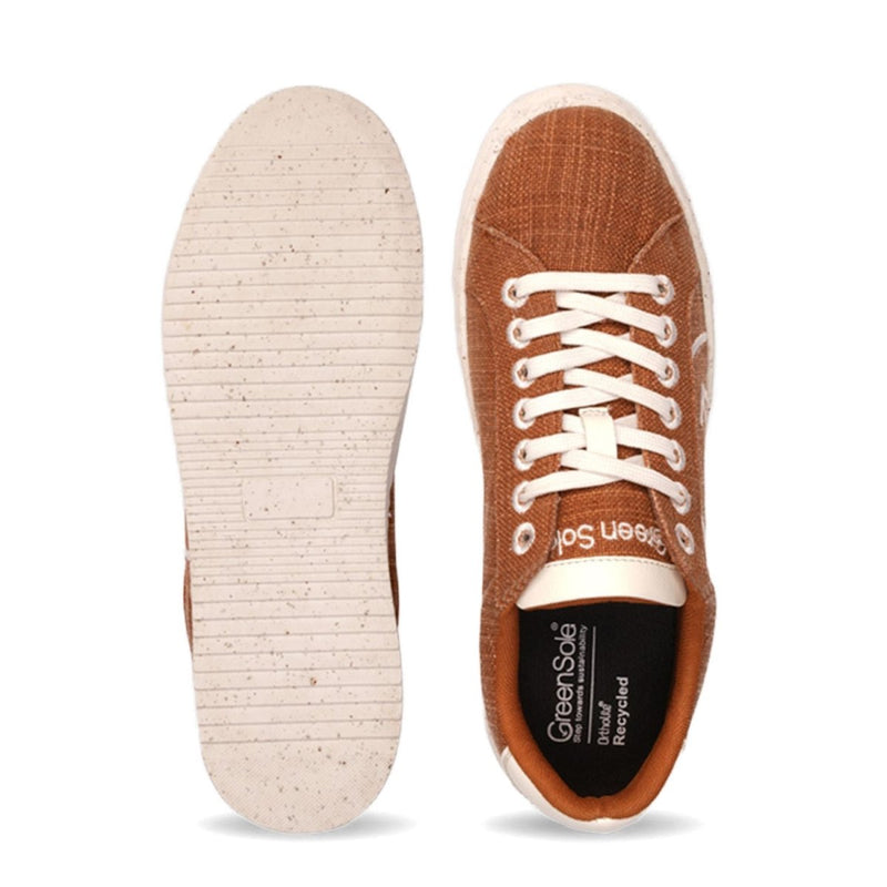 Caramel Glide Mens Sneaker Lace Up | Verified Sustainable Mens Casual Shoes on Brown Living™