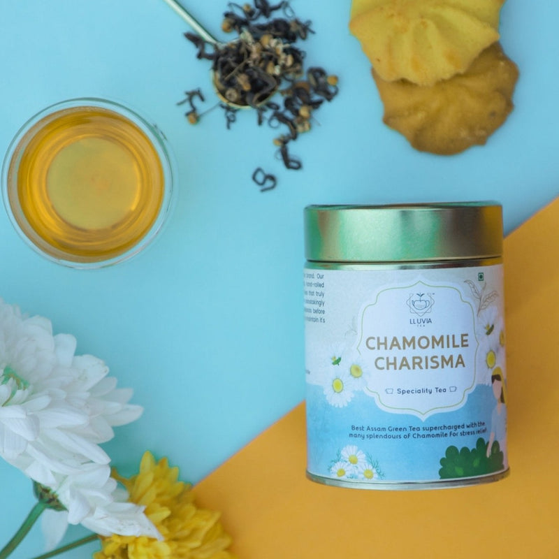 Chamomile Charisma Tea- Helps with Sleep & Relaxation- 50g | Verified Sustainable Tea on Brown Living™