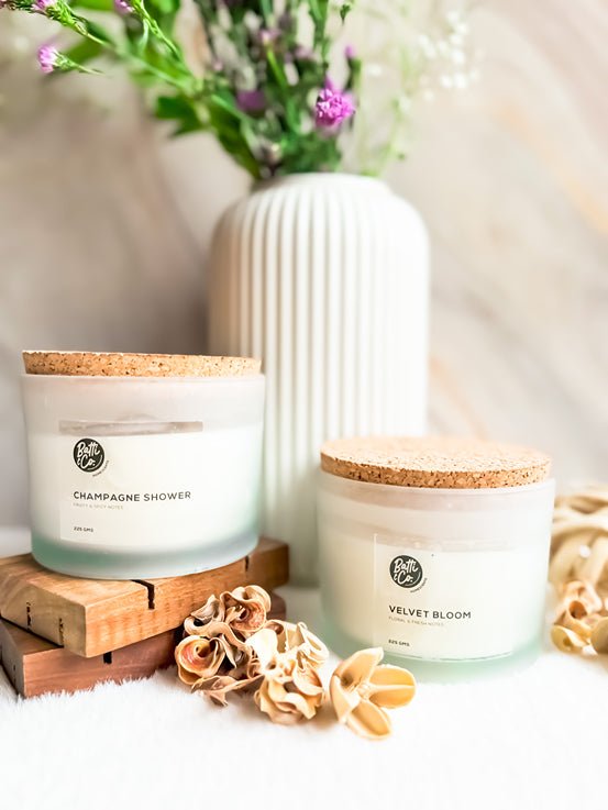 Champagne Shower Soy Candle - Pack of 1 | Verified Sustainable Candles & Fragrances on Brown Living™