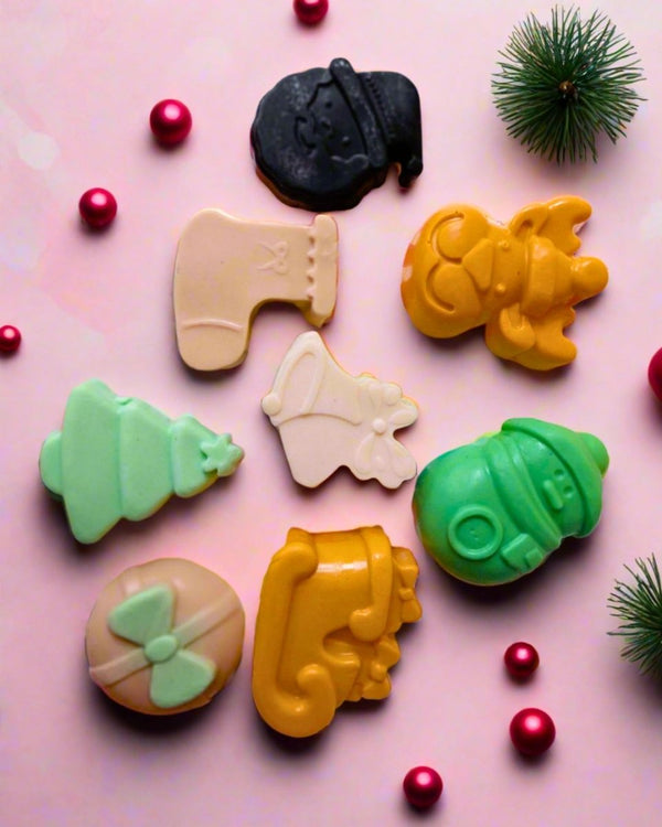 Christmas Collection - Cartoon Shaped Kids Soap - Set of 6 | Verified Sustainable Body Soap on Brown Living™