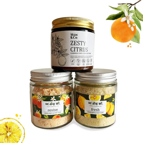 Citrus Zesty Delight Gift Hamper | Verified Sustainable Gift Giving on Brown Living™