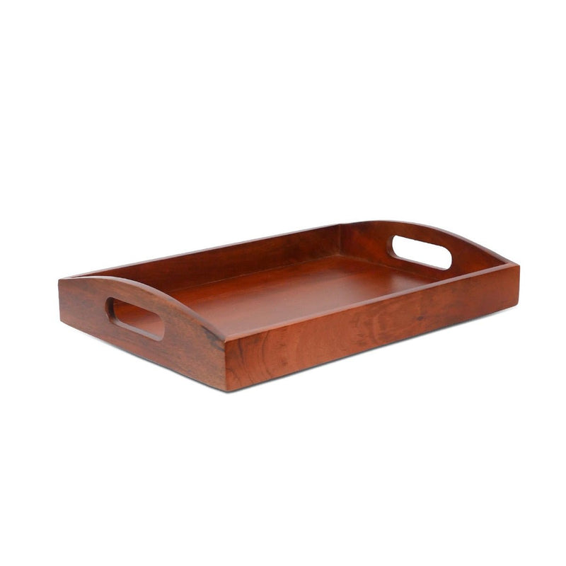 Classic Serving Wooden Tray (Small) | Verified Sustainable Trays & Platters on Brown Living™