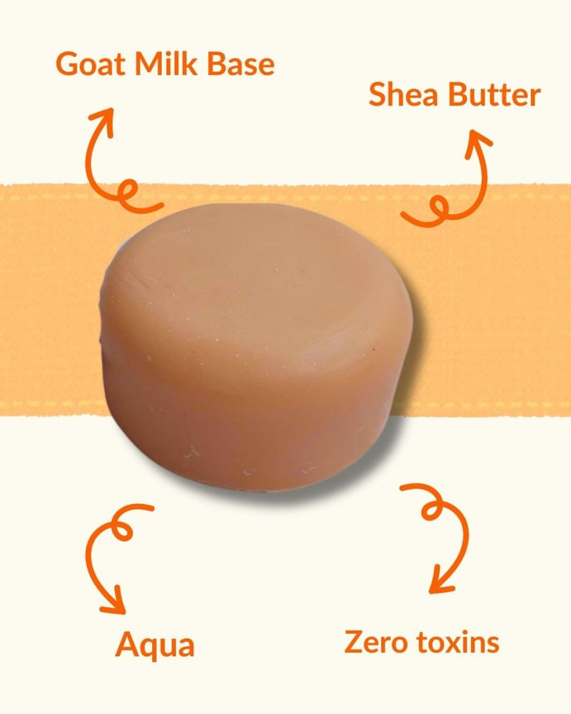 Cocoa Bliss Goat Milk & Shea Butter Soap 100 g | Verified Sustainable Body Soap on Brown Living™