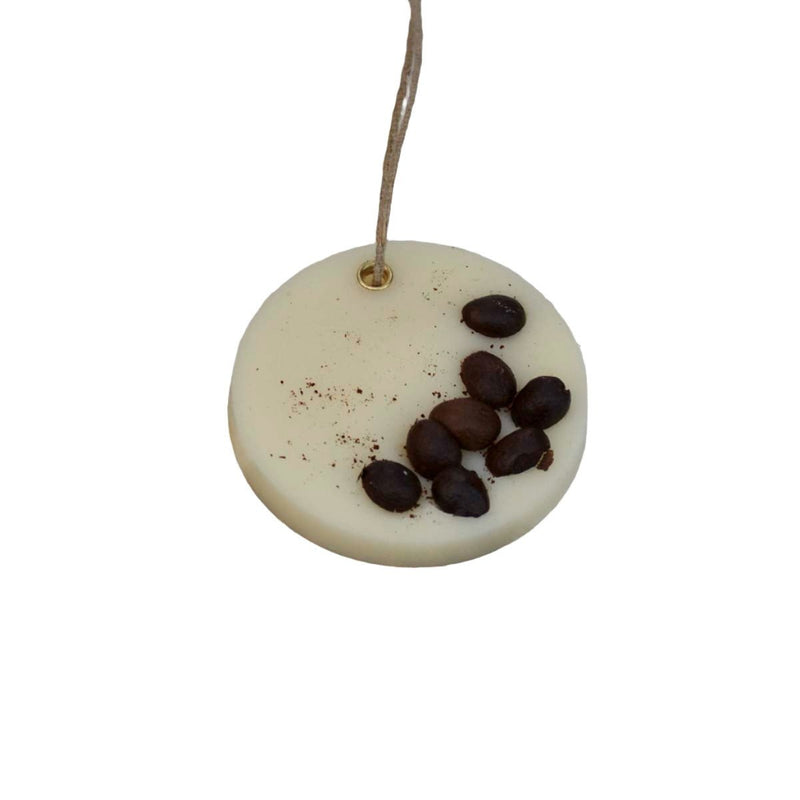 Coffee Small Round Sachet | Verified Sustainable Wax Sachets & Fragrance on Brown Living™