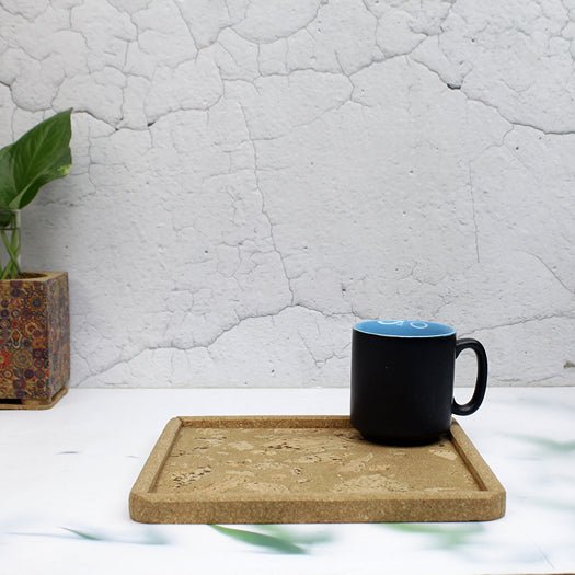 Cork Serving Tray (Square) | Verified Sustainable Trays & Platters on Brown Living™