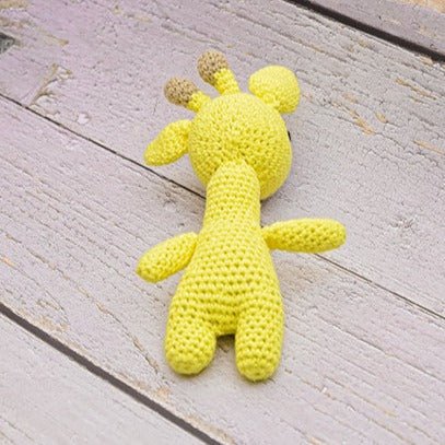 Cotton Giraffee Handcrafted Crochet Soft Toy | Verified Sustainable Soft Toy on Brown Living™