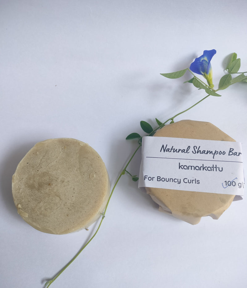 Natural Shampoo Bar - For Bouncy curls - 100 g bar - pack of 2