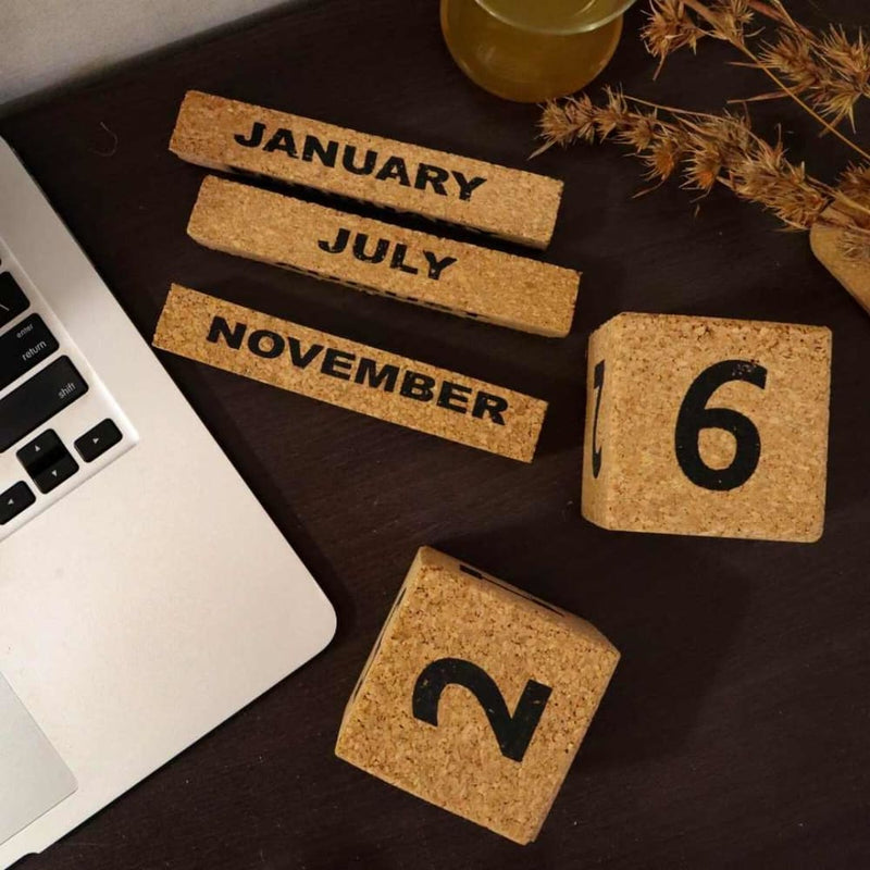 Cute Cork Calendar | Verified Sustainable Desk Accessories on Brown Living™