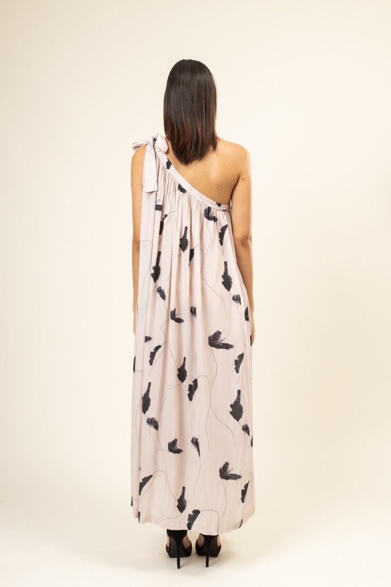 Daryl - Upcycled Modal Printed Dress | Verified Sustainable Womens Dress on Brown Living™