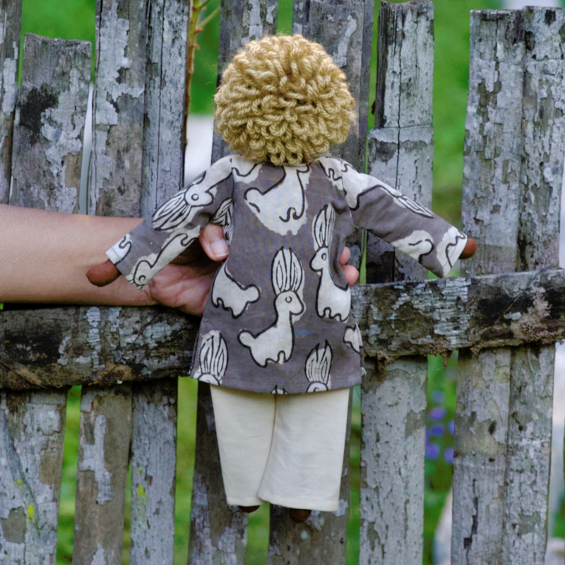 Fabric Dolls, Play Set, Nandi the bull