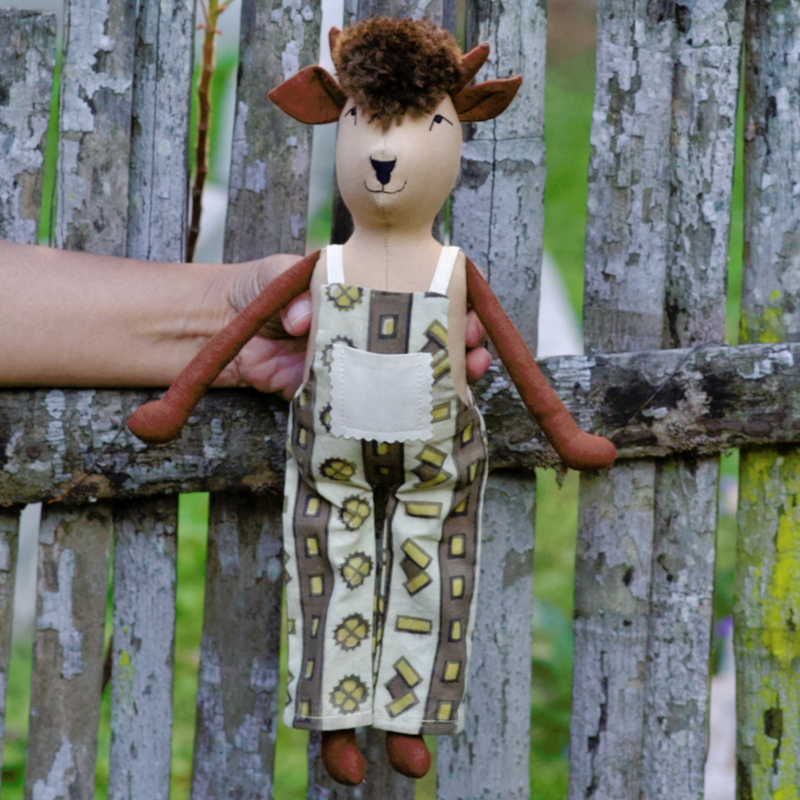 Fabric Dolls, Play Set, Nandi the bull