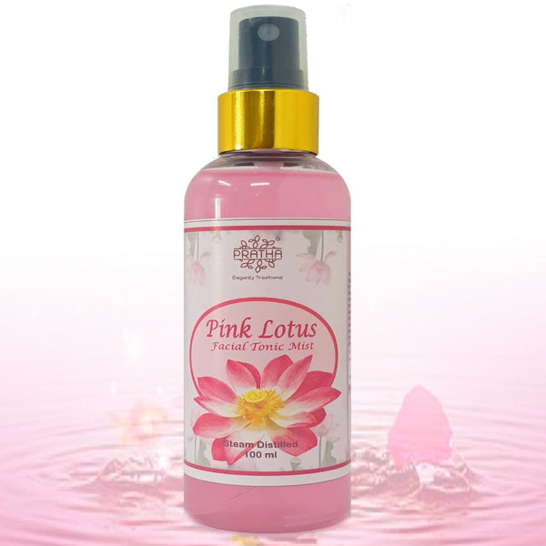 Facial Tonic Mist | Pure Pink Lotus Water pack of 2 | Verified Sustainable Face Toner on Brown Living™