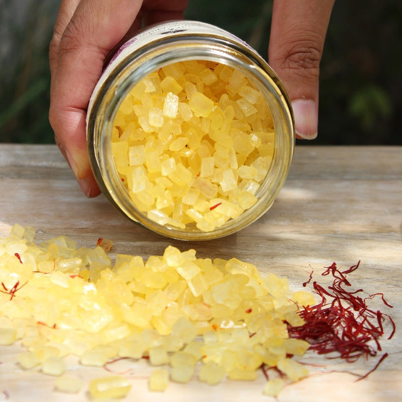 Farm made Saffron Mishri | Verified Sustainable Health & Energy Drinks on Brown Living™