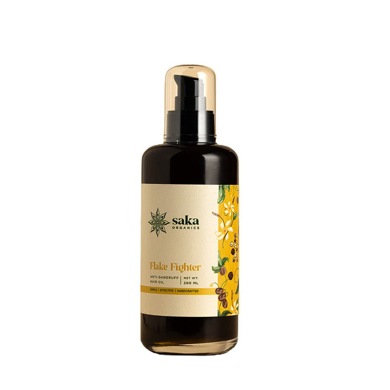 Flake Fighter | Handmade Anti - Dandruff Hair Oil (200ml) | Verified Sustainable Hair Oil on Brown Living™