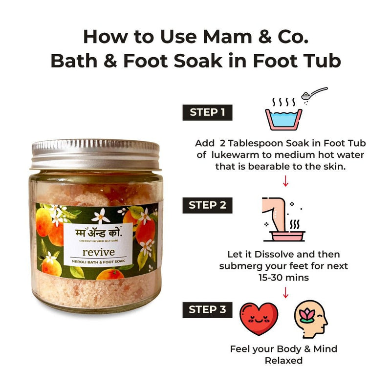 Fresh Bath & Foot Soak | Easy to Dissolve | Fine in Texture | Non Sticky (100 g) | Verified Sustainable Bath Salt on Brown Living™