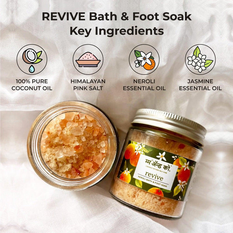 Fresh Bath & Foot Soak | Easy to Dissolve | Fine in Texture | Non Sticky (100 g) | Verified Sustainable Bath Salt on Brown Living™