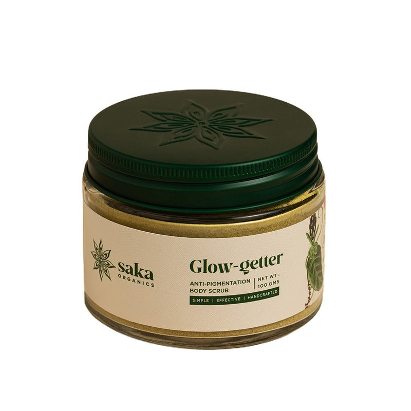 Glow - getter | Handmade Anti - Pigmentation Body Scrub (150gms) | Verified Sustainable Body Scrub on Brown Living™