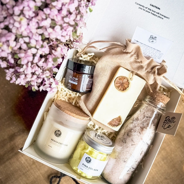 Glow Gift Box - Radiant Self - Care Collection | Verified Sustainable Gift Box on Brown Living™