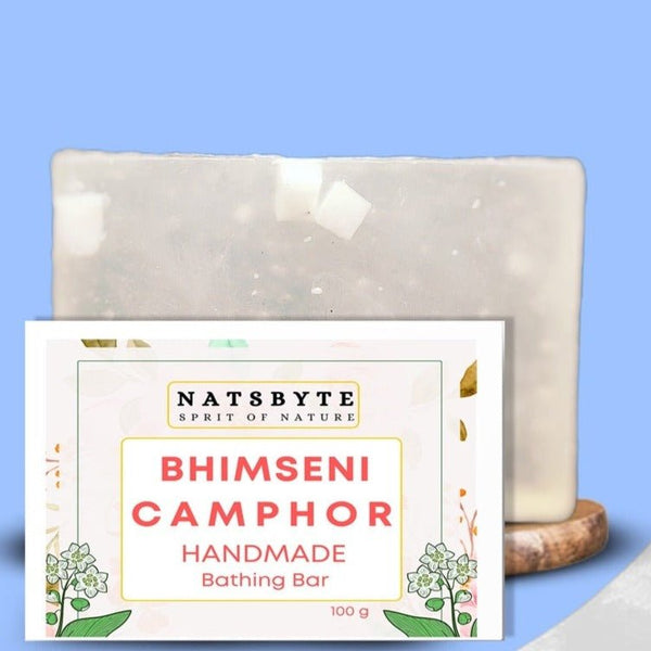 Handmade Camphor Soap for Bath - 120g | Verified Sustainable Body Soap on Brown Living™