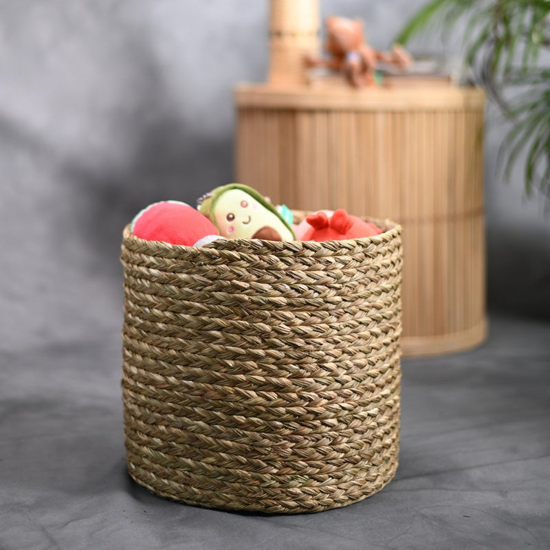 Handmade Sabai Grass Planter - Natural | Verified Sustainable Pots & Planters on Brown Living™