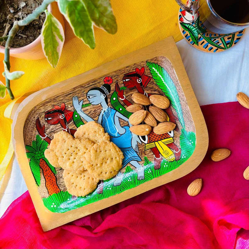 Harshil Hamper- Handcrafted Jashn Platter and Raag Platter | Verified Sustainable Gift Giving on Brown Living™