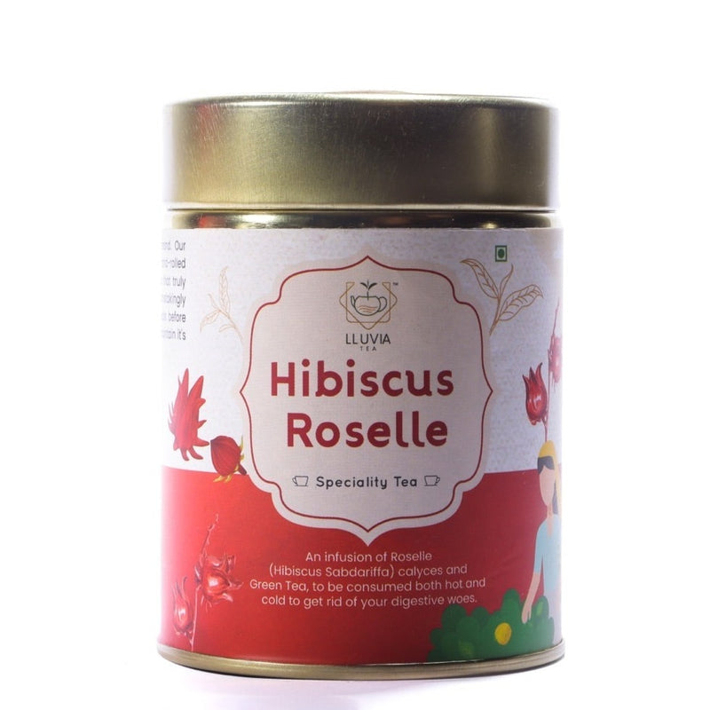 Hibiscus Tea- Aids Digestion & Weight Loss- 50g | Verified Sustainable Tea on Brown Living™