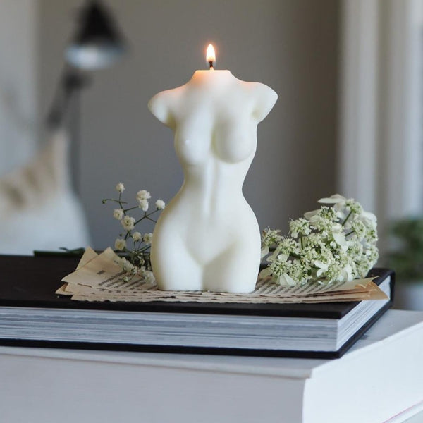 Homebody Soy Wax Candle- White | Verified Sustainable Candles Fragrances on Brown Living™