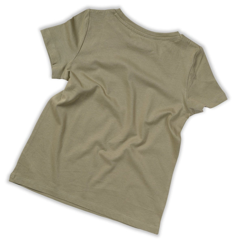 Human Nature - Kids Unisex Organic Cotton T - shirt | Sage | Verified Sustainable Kids T - Shirts on Brown Living™