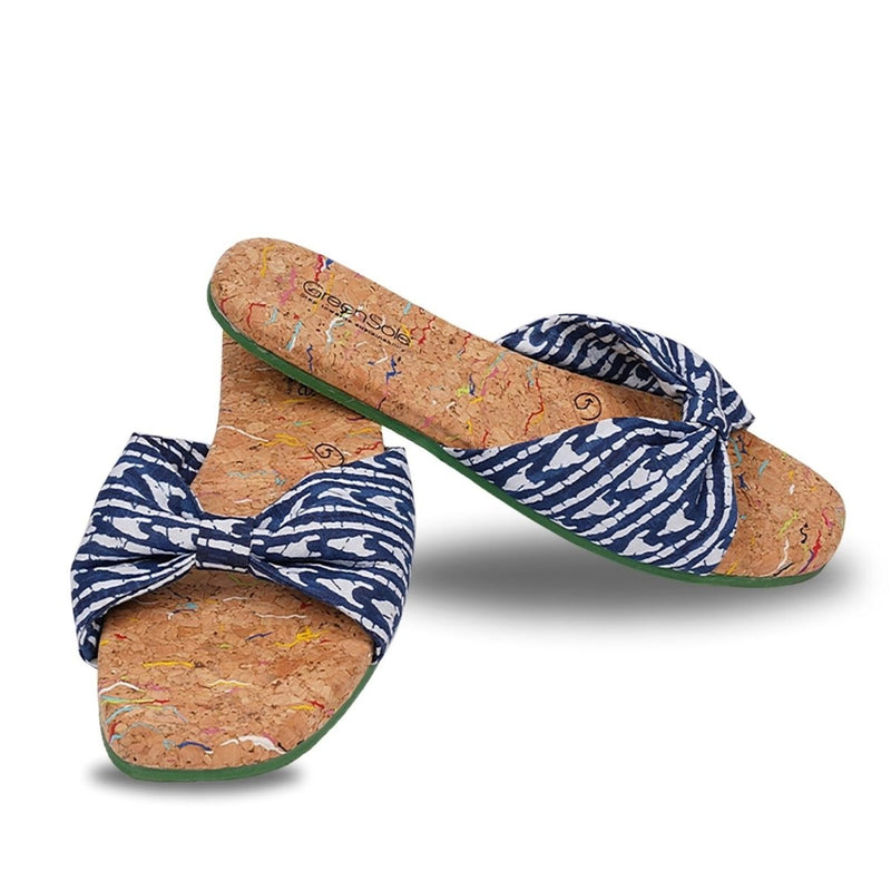 Indigo Wave Women's Flip Flop Sandals | Verified Sustainable Womens Flip Flops on Brown Living™